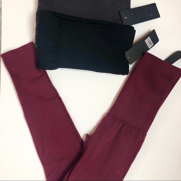 ❗️Last 1! WINE High Waist Tummy Control Legging - Picture 4 of 5